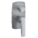 Bellino Brushed Nickel Wall Mixer with Diverter 