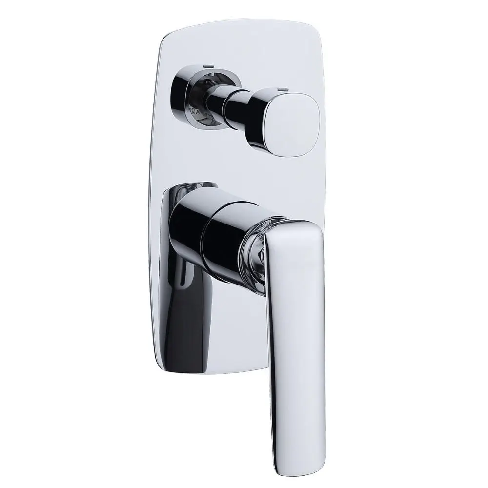 Bellino Chrome Wall Mixer with Diverter 