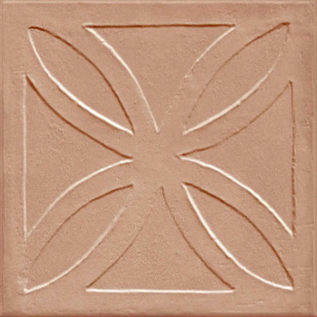 AMURI COTTO TERRACOTTA 3D MATT DECOR 200X200
