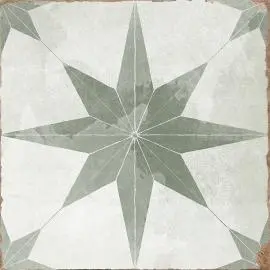 CAPUCIINO RIMINI GREEN MATT FLOOR TILES 200x200mm