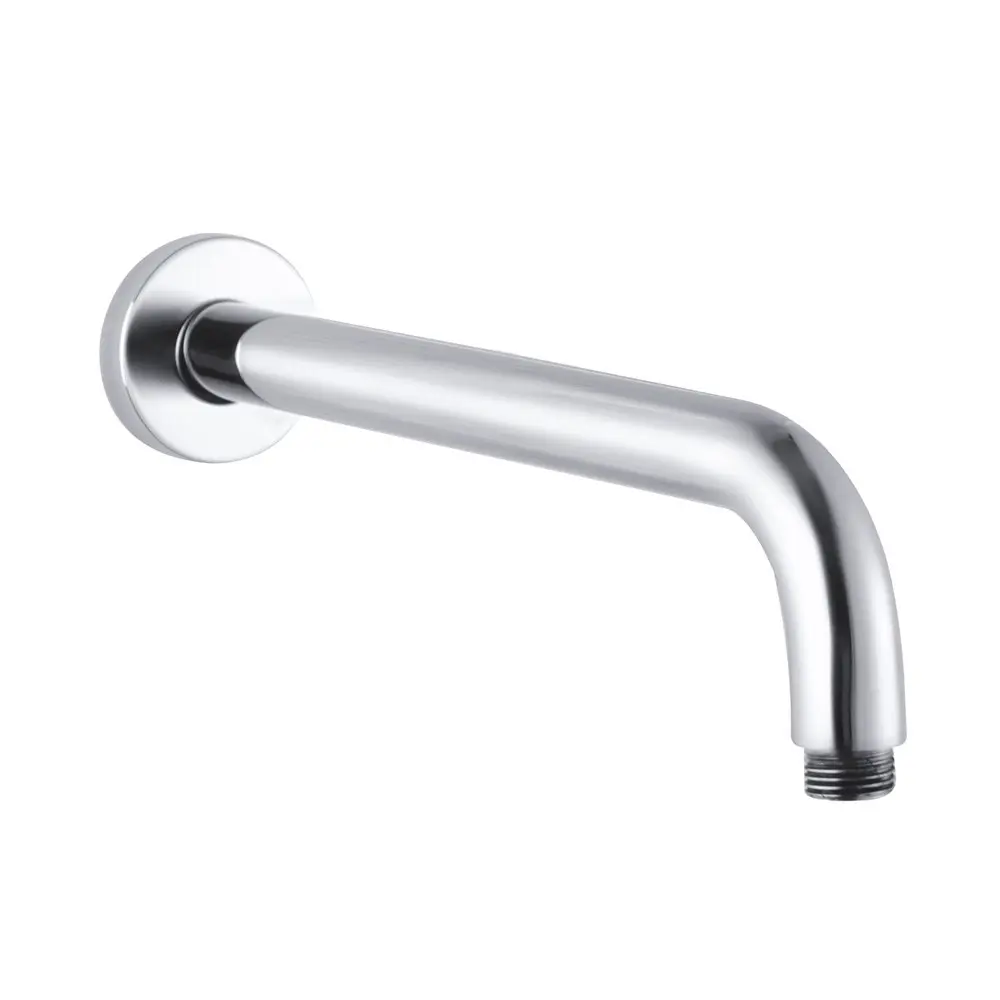 400mm Brushed Nickel Wall Shower Arm 