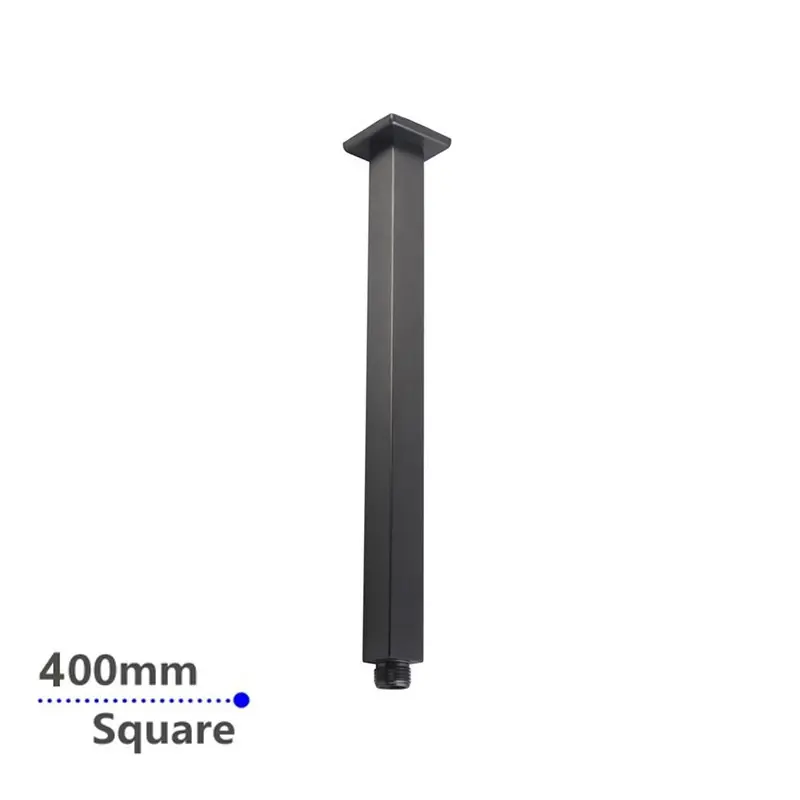 400mm Gunmetal Ceiling Shower Arm 