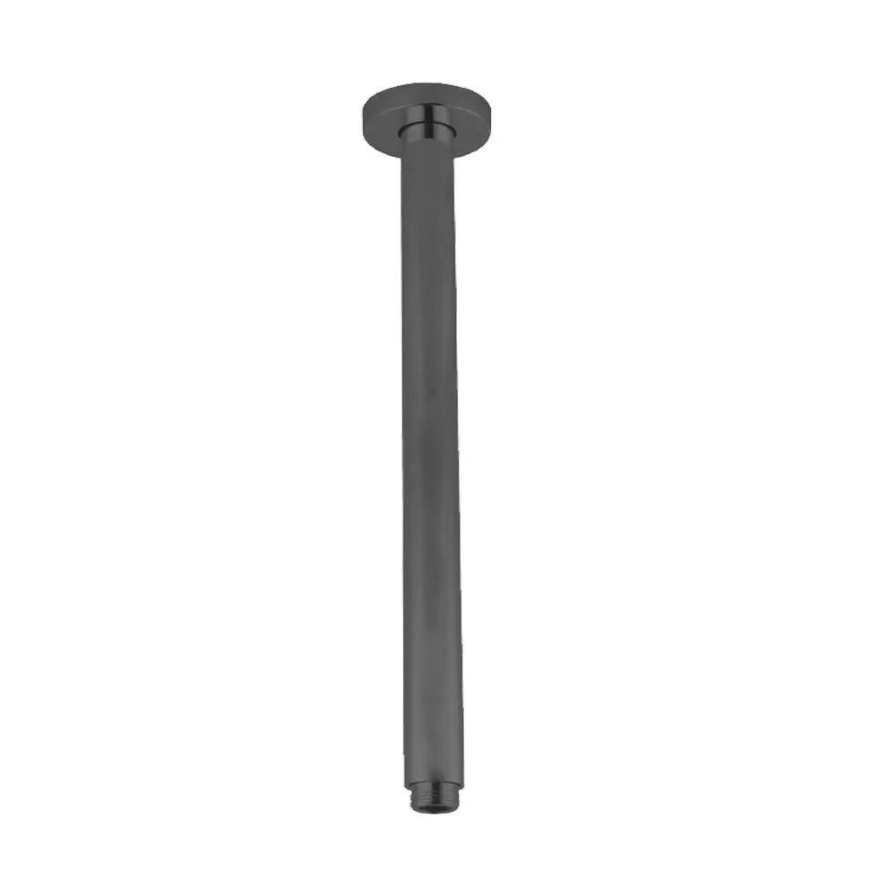 400mm Gunmetal Ceiling Shower Arm 