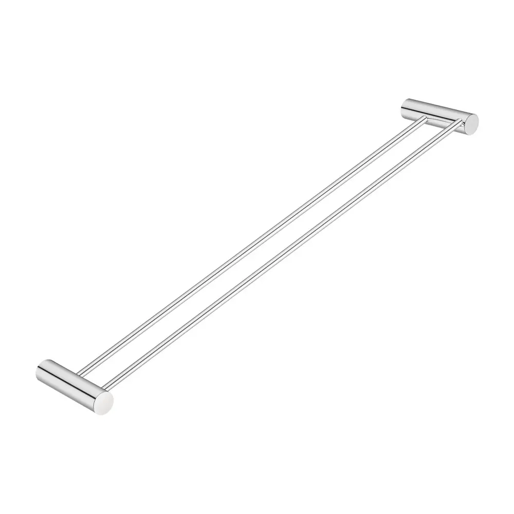 600mm Chrome Double Towel Rail 