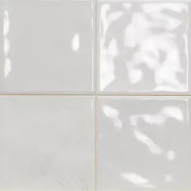 CERLAT SCORED PERLA WHITE GLOSS WALL TILES 243x243mm
