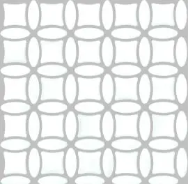 TENAGA COINS GLOSS WHITE MOSAIC TILES
