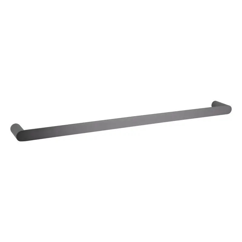 RUSHY - 600mm Gunmetal Single Towel Rail 