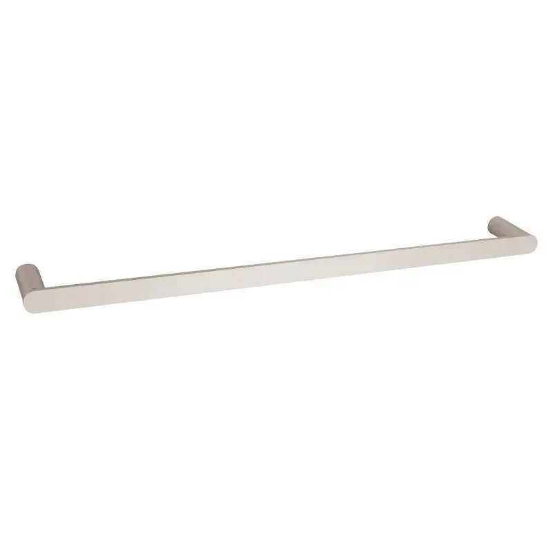 RUSHY - 600mm Brushed Nickel Single Towel Rail 