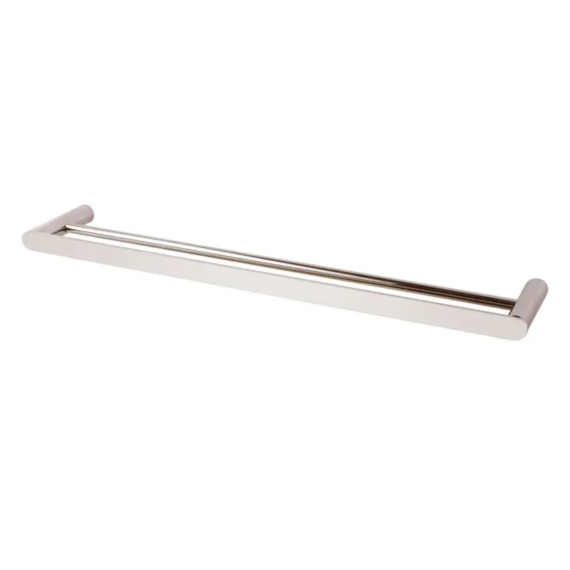 RUSHY - 600mm Brushed Nickel Double Towel Rail 