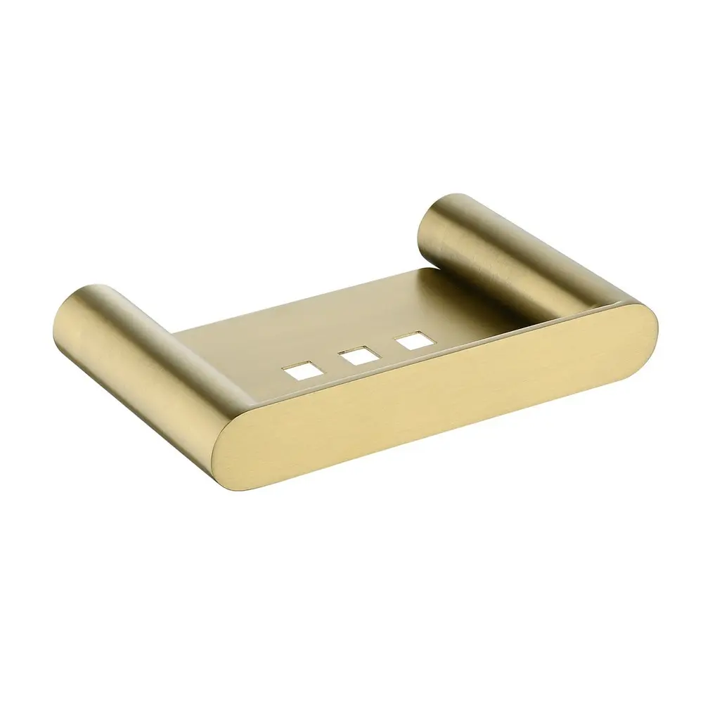 RUSHY - Brushed Brass Soap Dish Holder