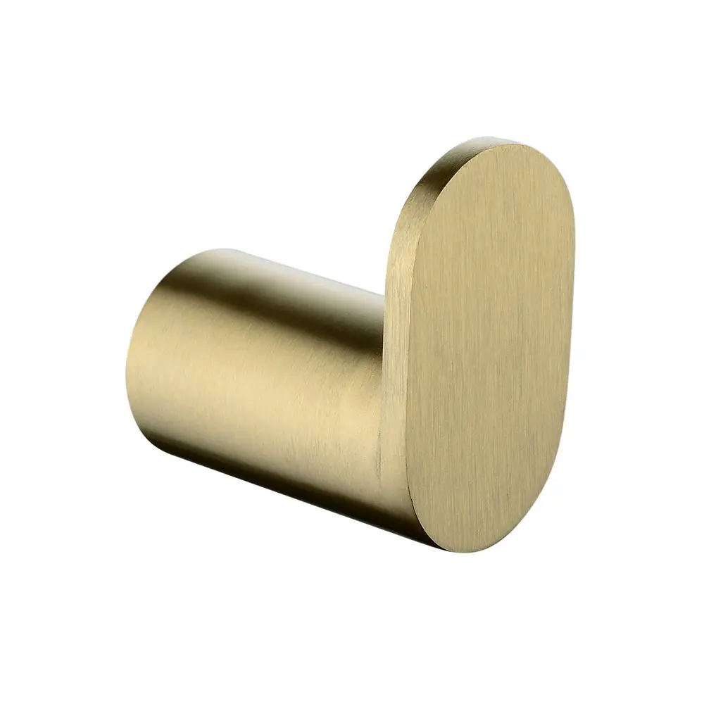 RUSHY - Brushed Brass Robe Hook 