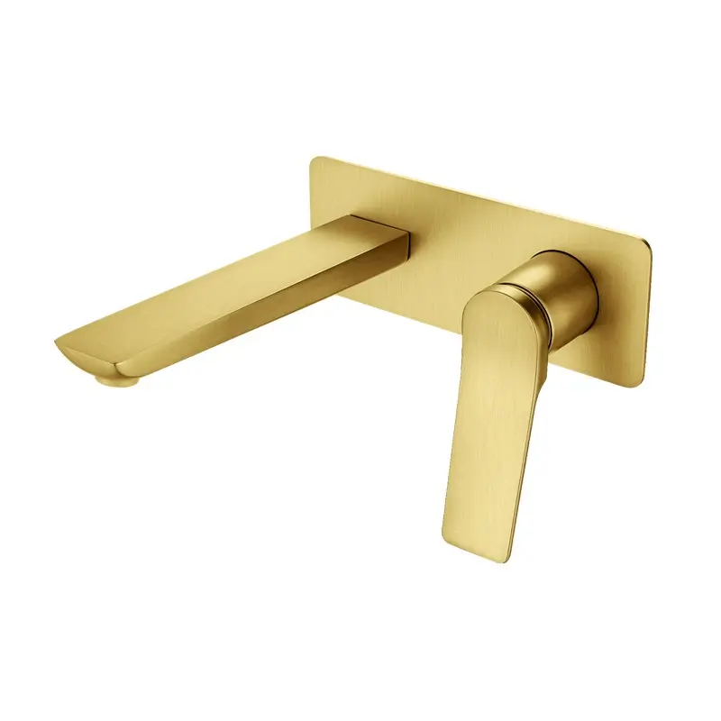 RUSHY - Brushed Brass Spout Mixer 