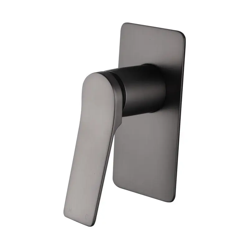 RUSHY - Brushed Gunmetal Wall Mixer 