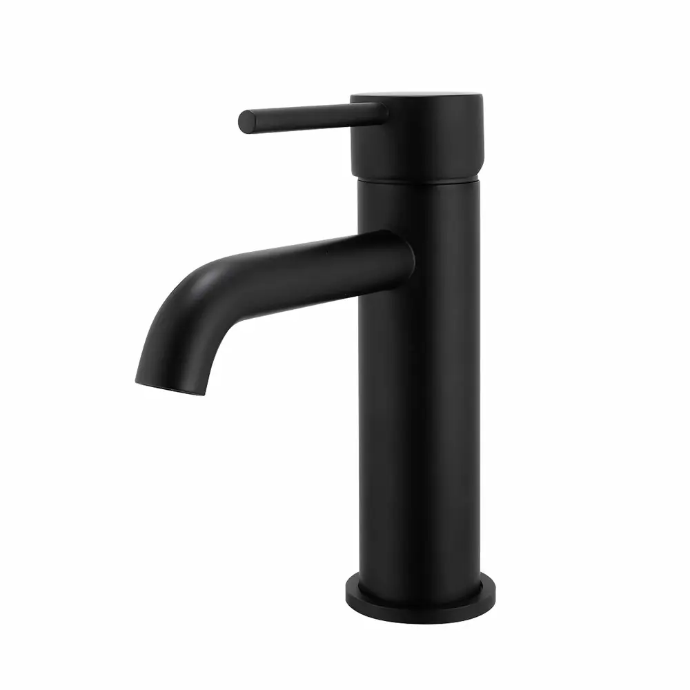 LUCID PIN - Round Black Basin Mixer