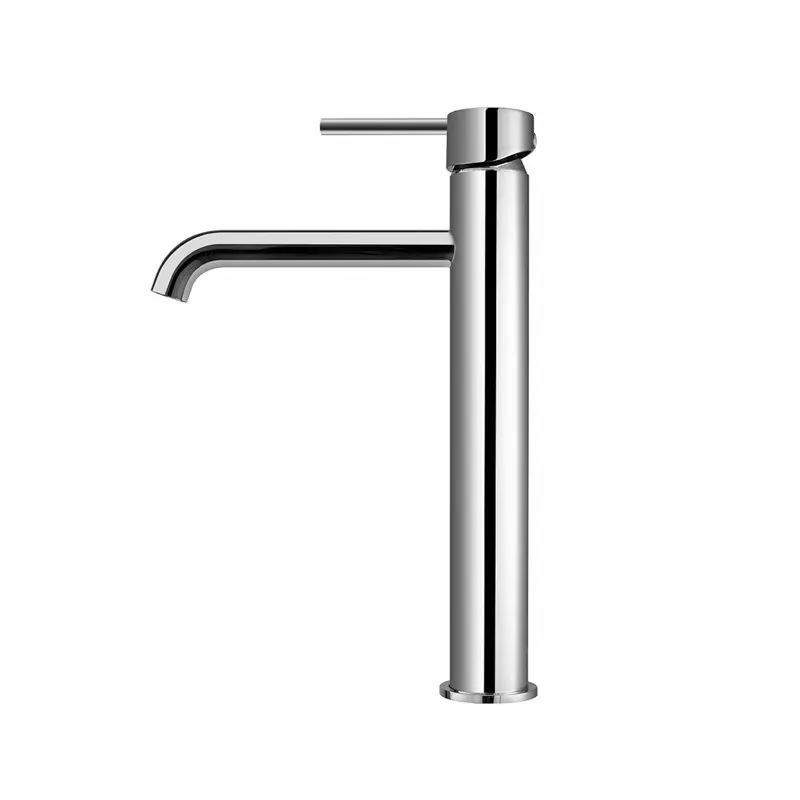 LUCID PIN - Round Chrome Tall Basin Mixer