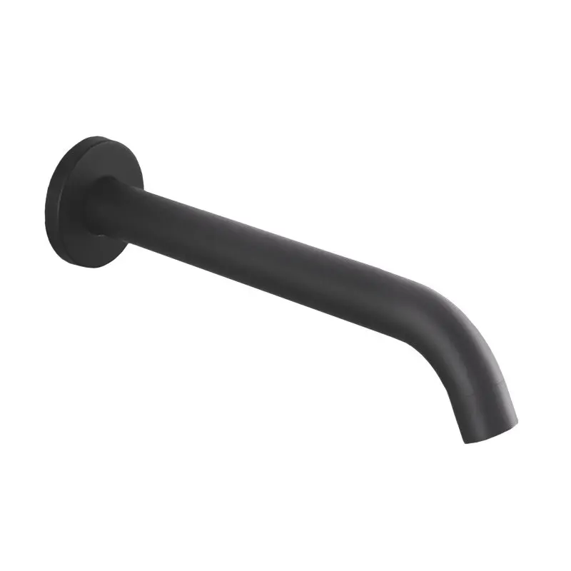 LUCID PIN - Round Gunmetal Bathtub/Basin Wall Spout 