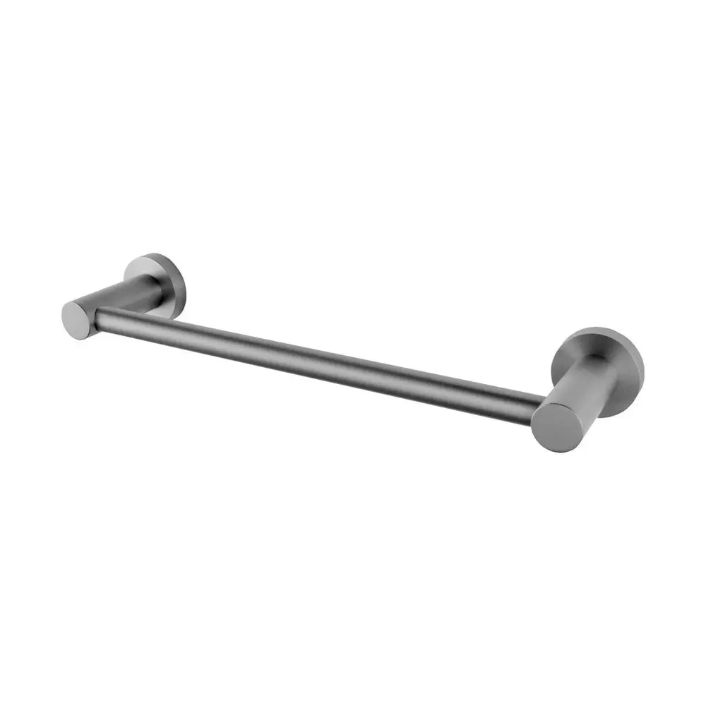 LUCID PIN - 300mm Gunmetal Hand Towel Rail