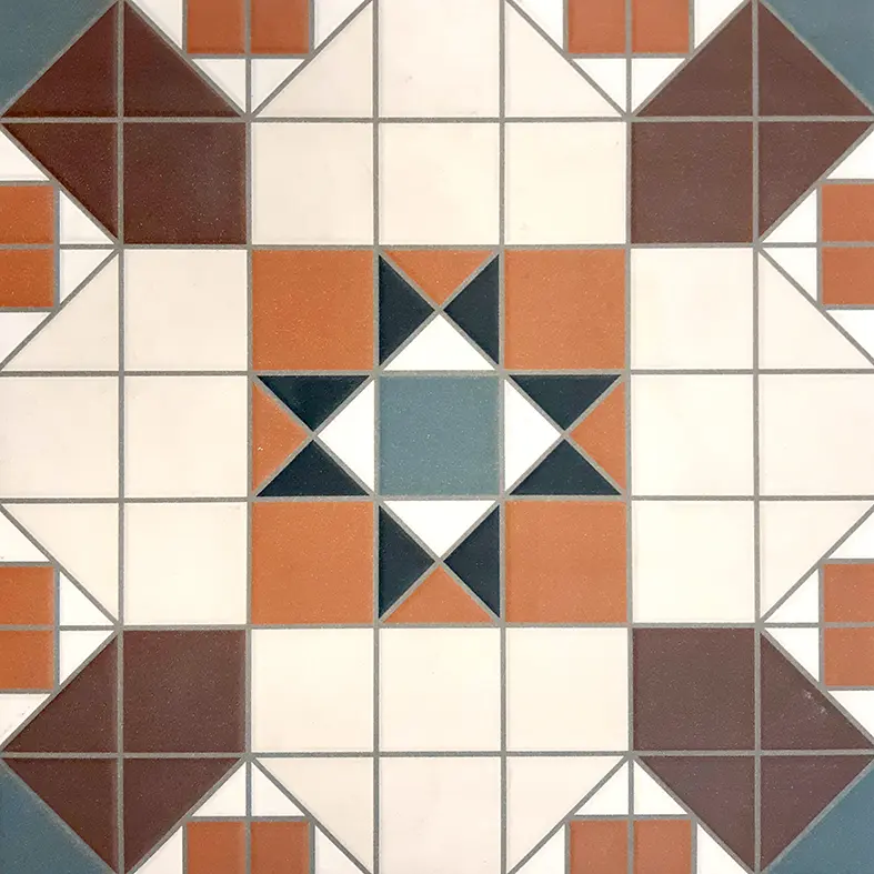 VIVES FEDERATION BLAKENENY MATT GP FLOOR TILES 316x316mm