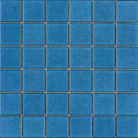 COTTO 2SR1 MSK POOL GLOSS LIGHT COBALT BLUE MOSAIC TILES 47x47mm