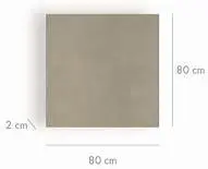 EVEREST SOFT POLISH CLAY FLOOR TILES 120x60mm