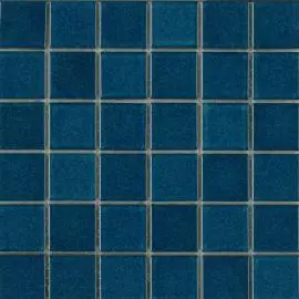 COTTO 2SR1 MSK POOL GLOSS AZURE BLUE MOSAIC TILES 47x47mm