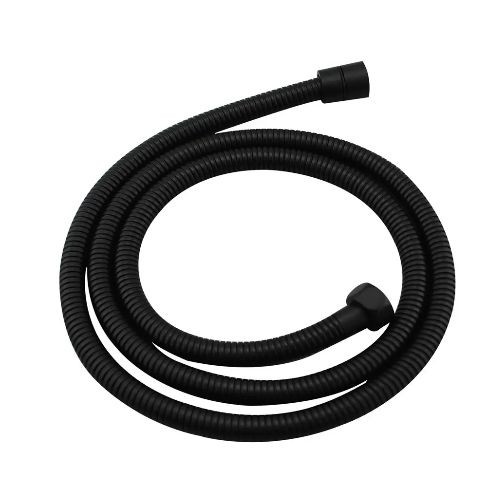 1500mm Black Stainless Steel Shower Hose