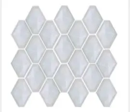 LANKA DIAMONDBACK GLOSS PORRIDGE CERAMIC MOSAIC WALL TILES