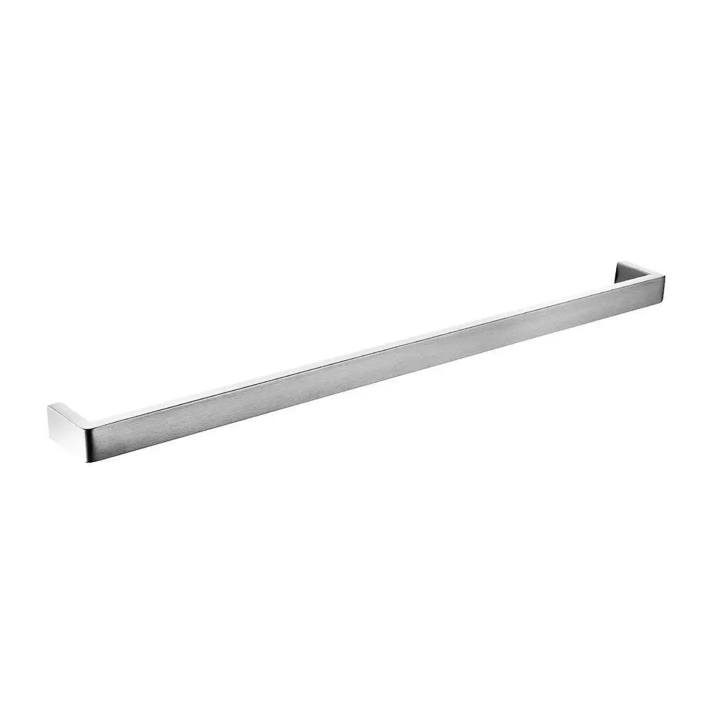 IVANO - Chrome Single Towel Rail – 800mm