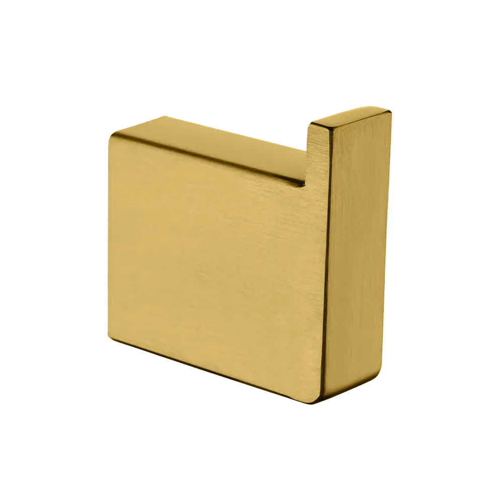 IVANO - Brushed Brass Robe Hook 