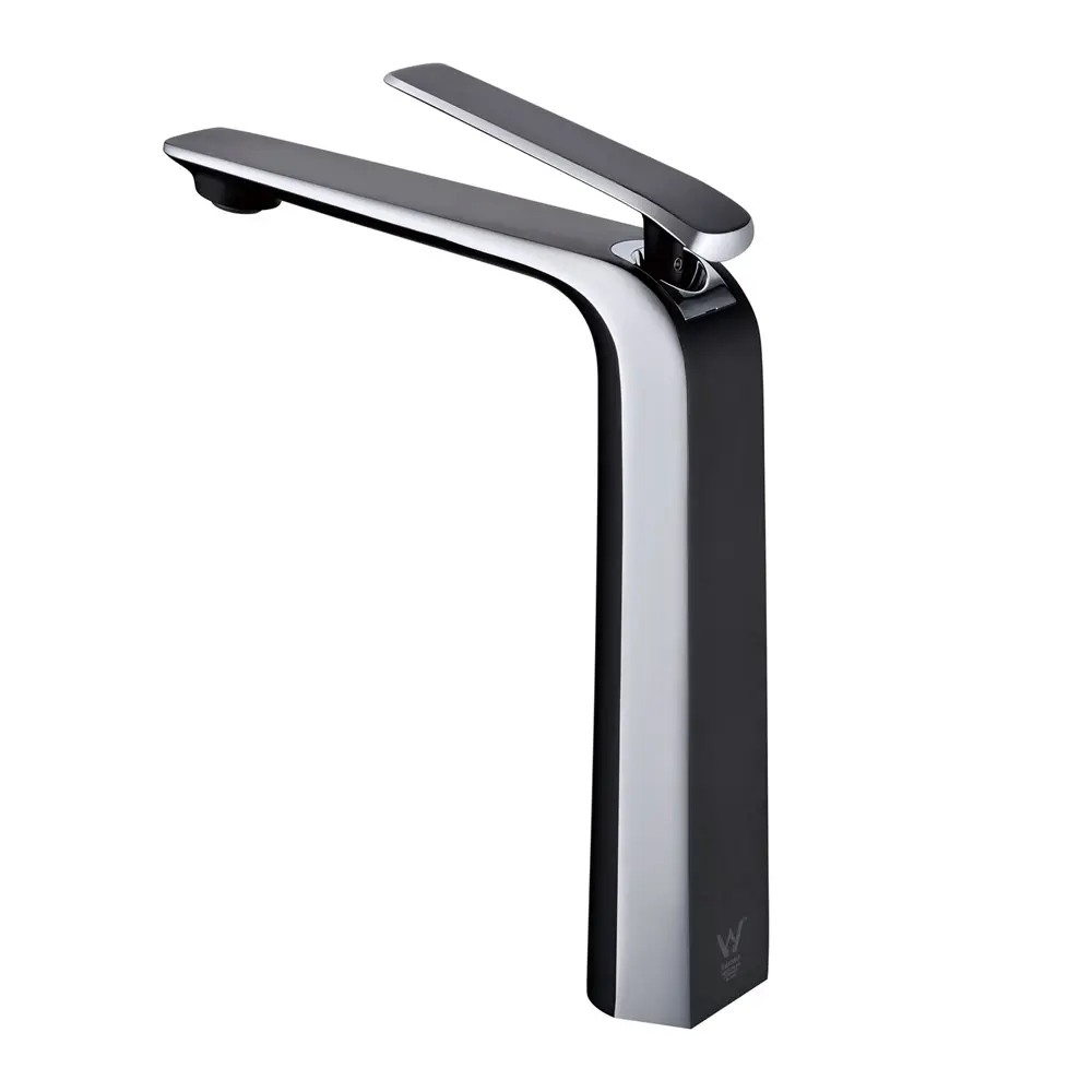 ESPERIA - Black & Chrome Tall Basin Mixer