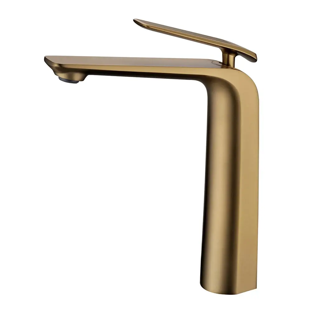 ESPERIA - Brushed Brass Tall Basin Mixer
