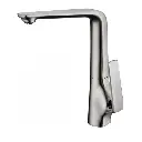 ESPERIA - Brushed Nickel Tall Kitchen Mixer Tap