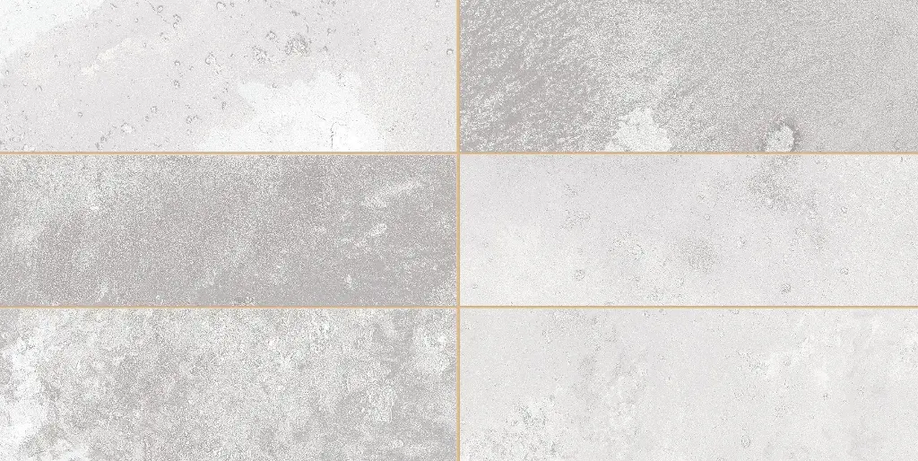 PERONDA TRADITION BRICK SILVER 6 TILE SCORE N/R CERAMIC WALL TILES 20X40