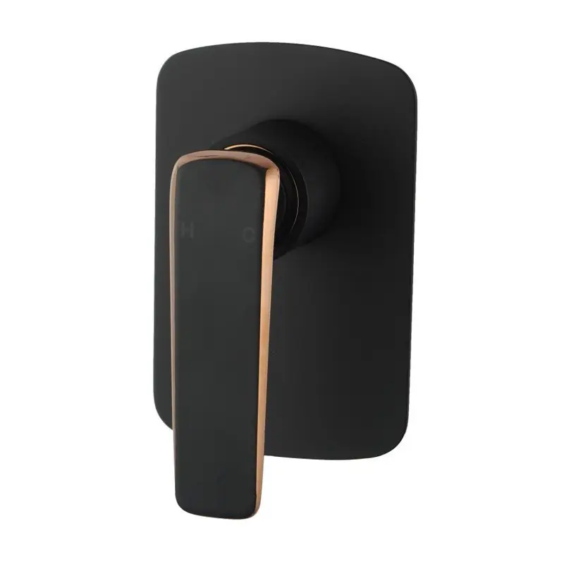 ESPERIA - Black & Rose Gold Wall Mixer
