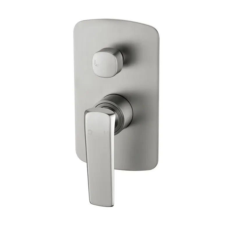 ESPERIA- Brushed Nickel Square Diverter Mixer