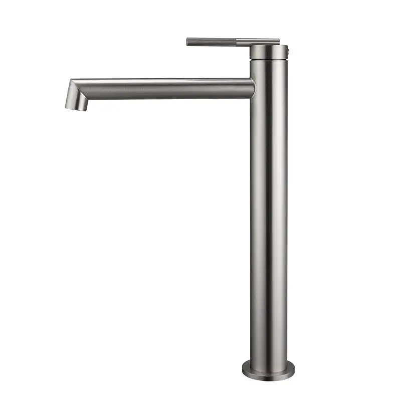 CADDENCE - Brushed Nickel Tall Basin Mixer