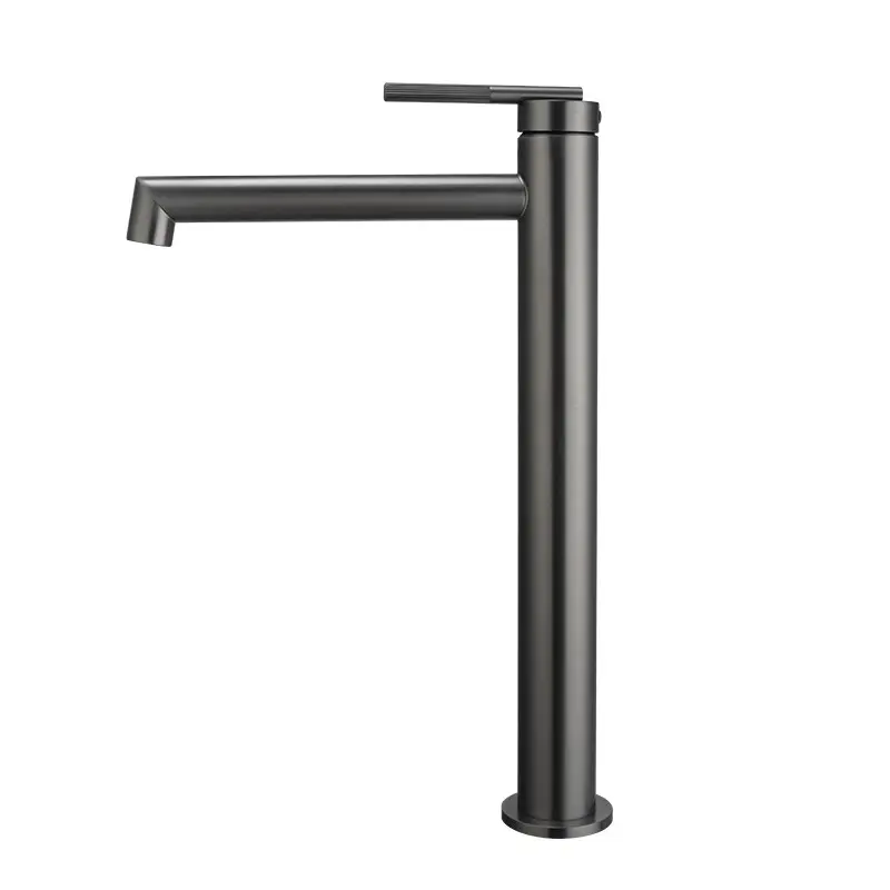 CADDENCE - Brushed Gunmetal Tall Basin Mixer
