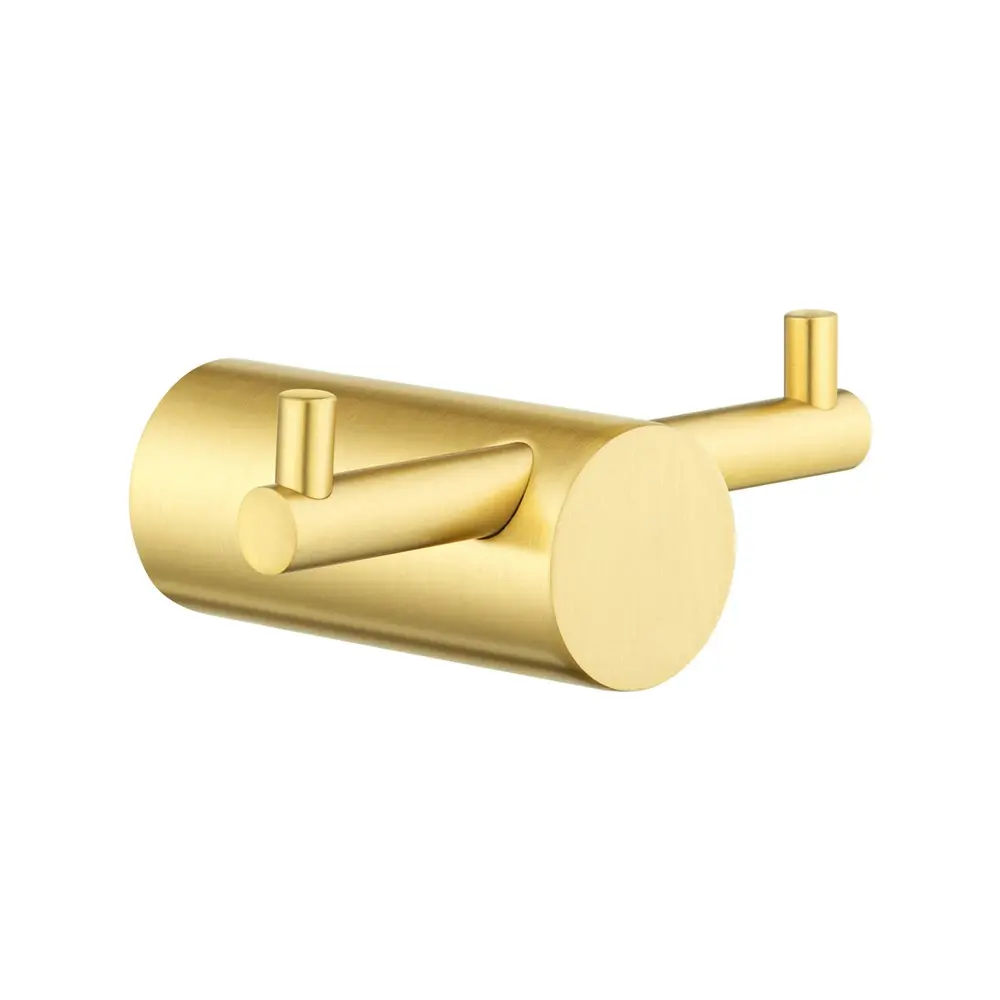 Brushed Brass Robe Hook 