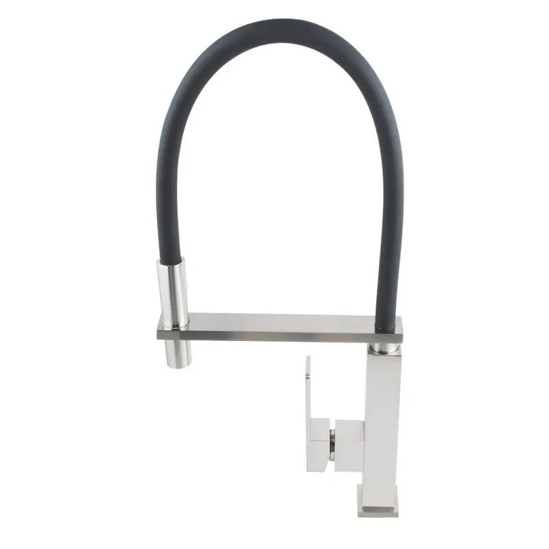 Brushed Nickel Pull Out Kitchen Mixer