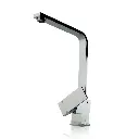 Chrome Square Standard Kitchen Sink Mixer Tap