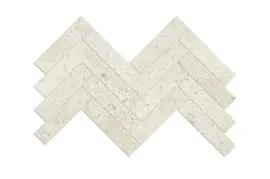 HERRING BONE GLAZED PORCELAIN ELEGANCE BEIGE MOSAICS FLOOR TILES