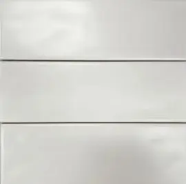 WINDERMERE RIPPLE NON RECTIFIED MATT CHALK CERAMIC WALL TILES 7.5x22.5