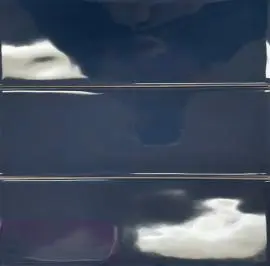 WINDERMERE RIPPLE NON RECTIFIED INDIGO CERAMIC DARK BLUE WALL TILES 7.5x22.5