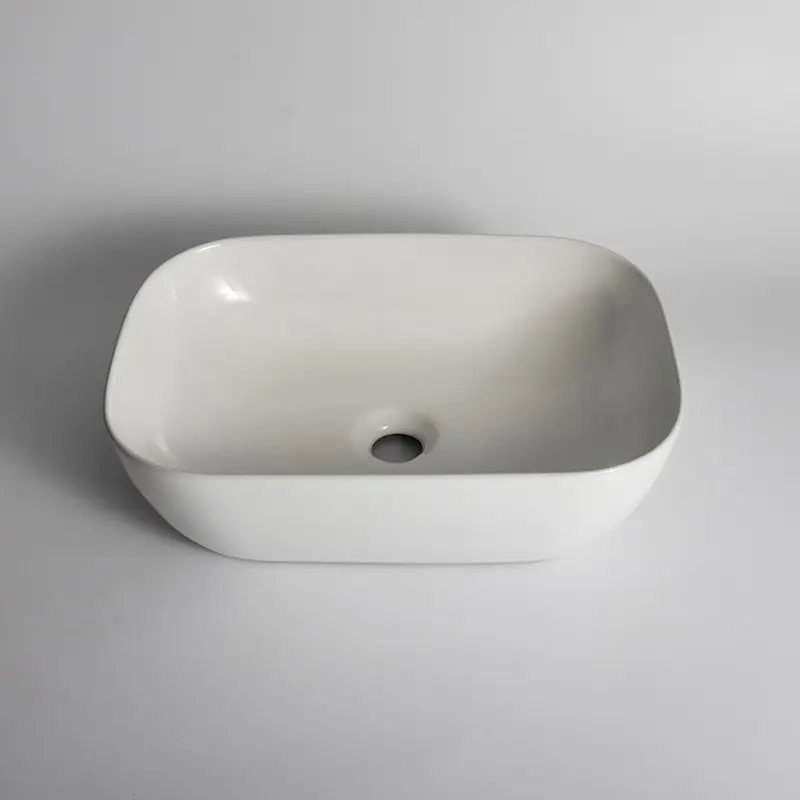 465x325x135mm Gloss White Above Counter Basin 