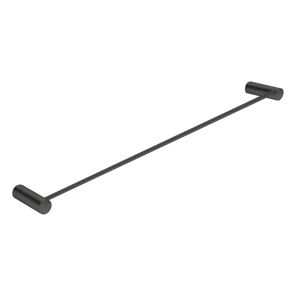 600mm Gunmetal Single Towel Rail 