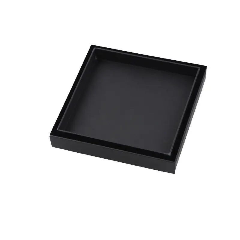 120x120mm Black Tile Insert Drain 