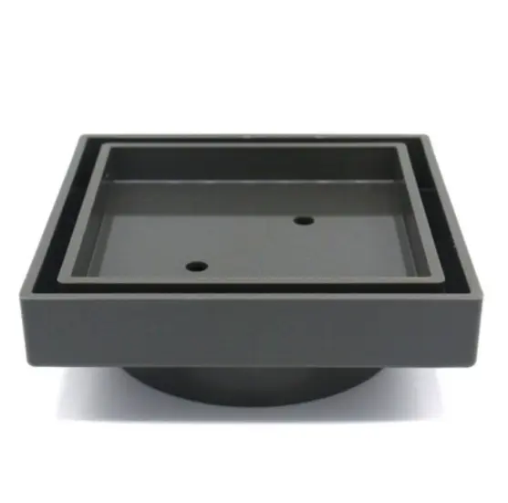 115x115 Gunmetal Tile Insert Drain 