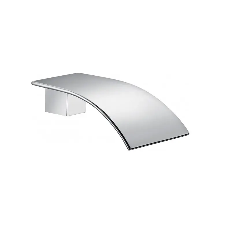Chrome Waterfall Bathtub/Basin Wall Spout 