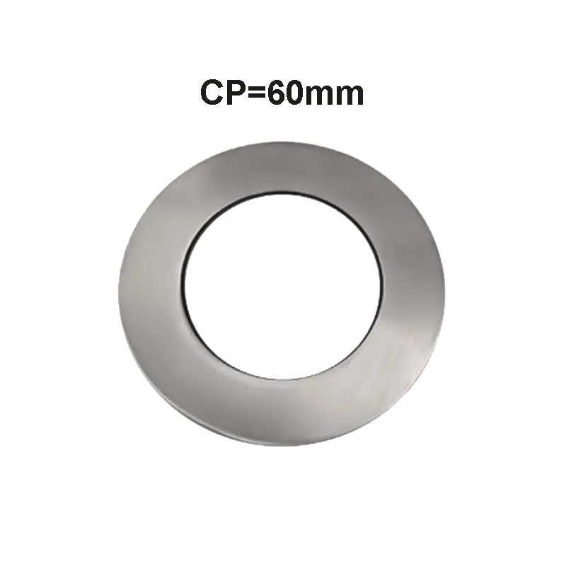 Brushed Nickel Cover Plate 60mm