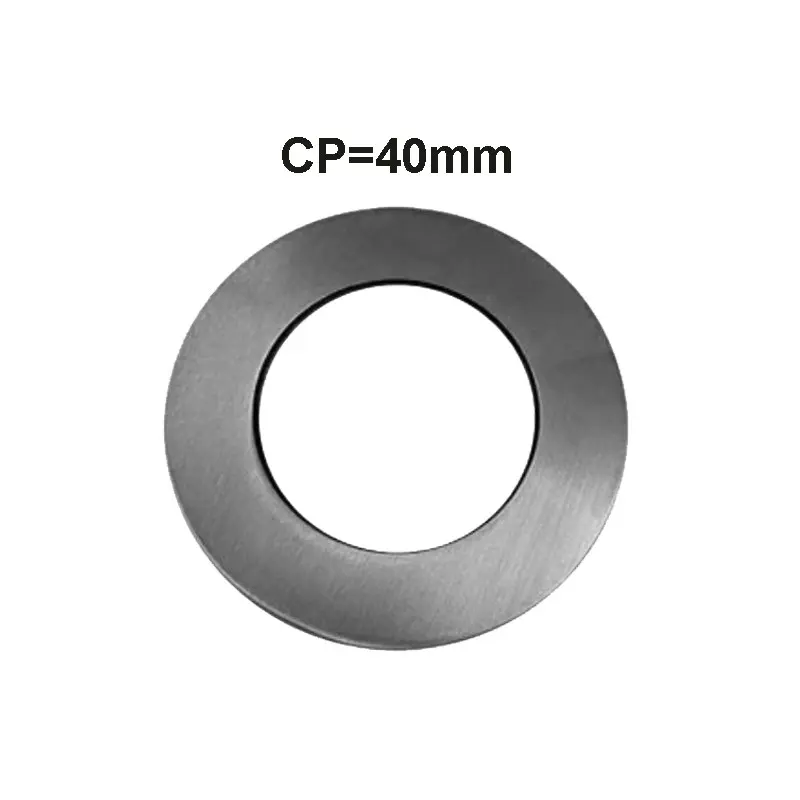 Brushed Gun Metal Grey Cover Plate 40mm
